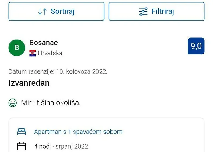 아파트 Olga 자다르